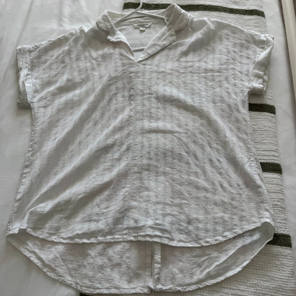 lunchbeachlounge White Blouse